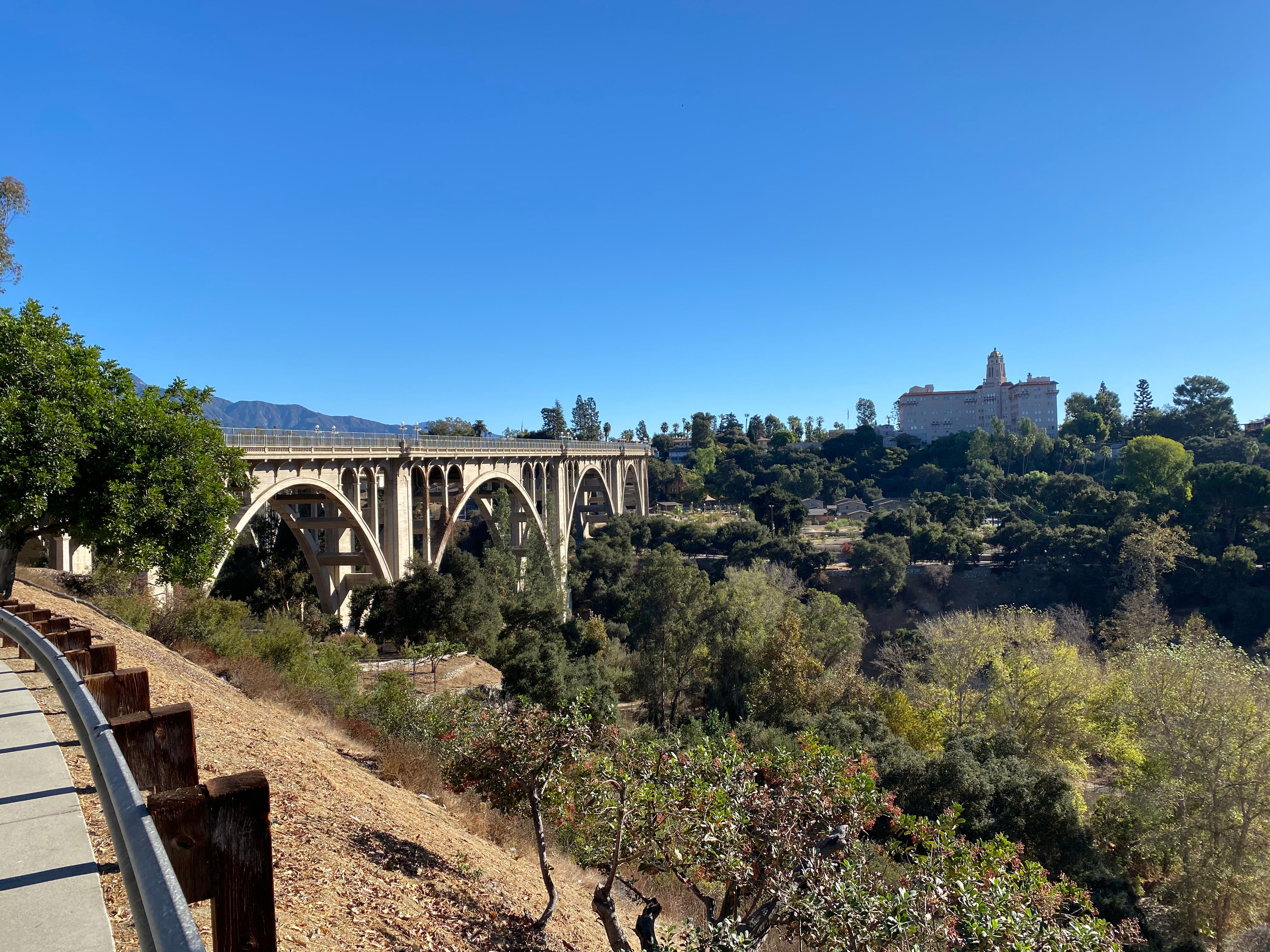 The Colorado Street Bridge in Pasadena